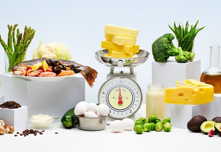 Keto dieedi jaoks soovitatavad toidud